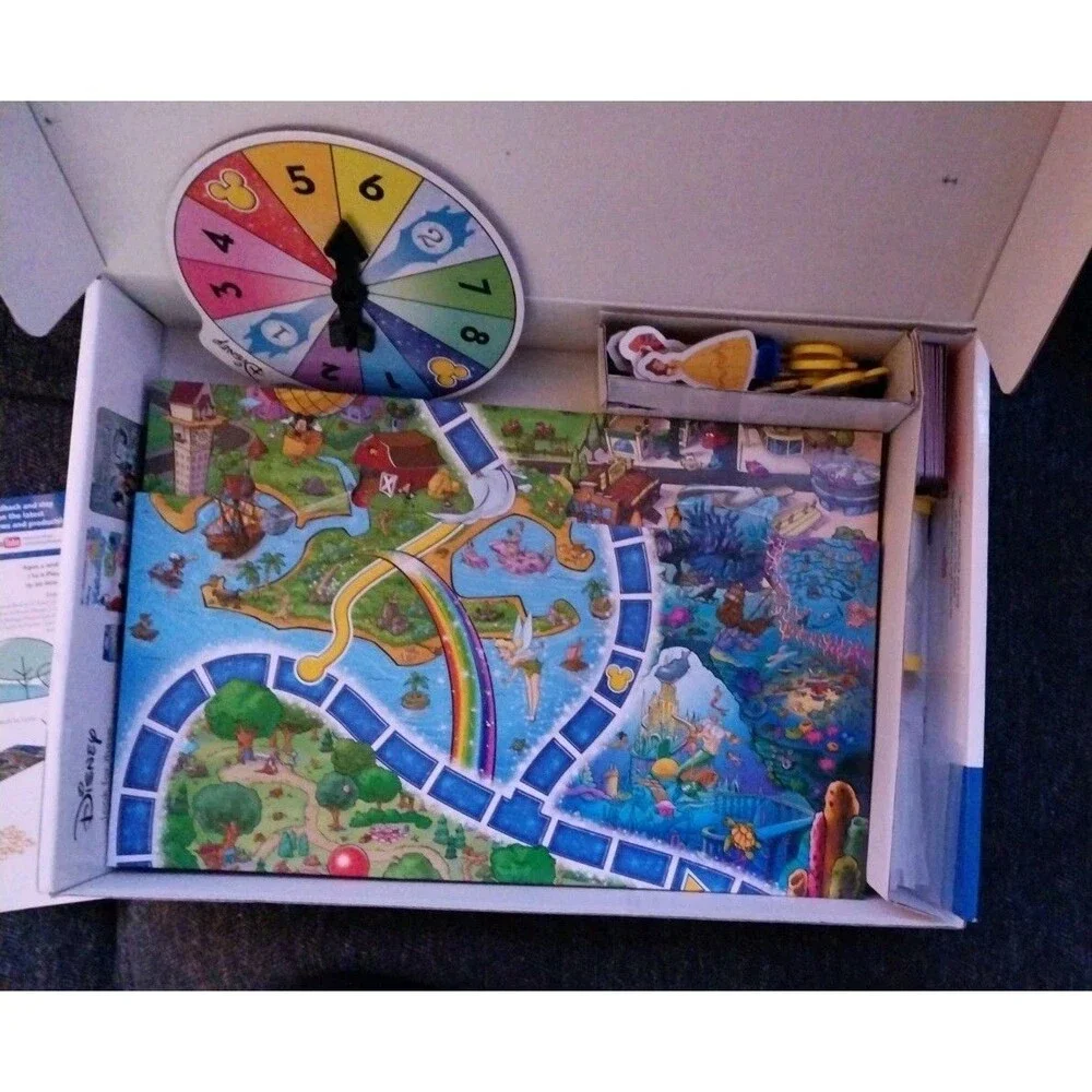 Disney Eye Found It Hidden Picture Board Game Ravensburger 6ft Complete